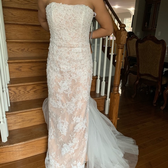 Sherri Hill Gown with Overskirt - Picture 2 of 6